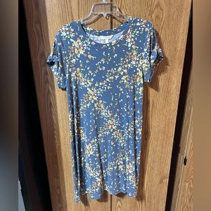 Floral T-Shirt Dress